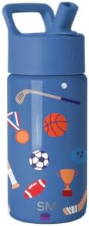 Simple Modern Kids Water Bottle & Toddler Cup | 14oz | Sports | Insulated Stainless Steel Toddler... | Amazon (US)
