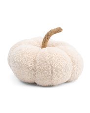 CUPCAKES AND CASHMERE Cozy Fur Pumpkin | Marshalls