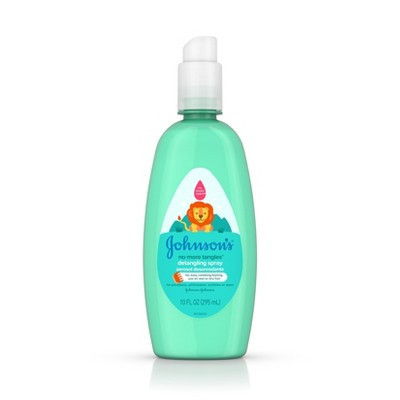 Johnson's No More Tangles Toddler & Kids Hair Detangling Spray to Unlock Knots in Hair - 10 fl oz | Target