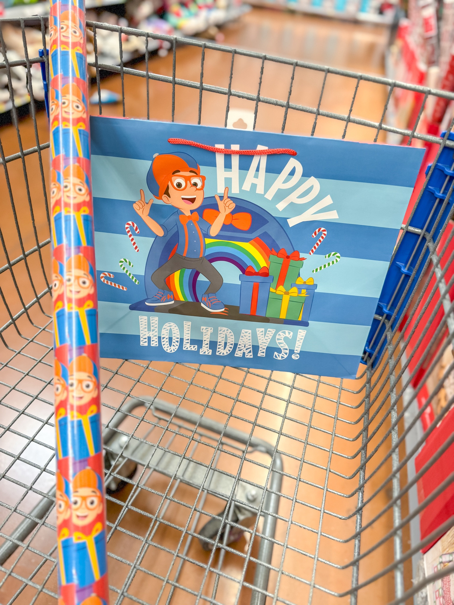 Blippi Christmas Gift Bag & Wrapping paper at Walmart

#LTKHoliday #LTKkids #LTKGiftGuide