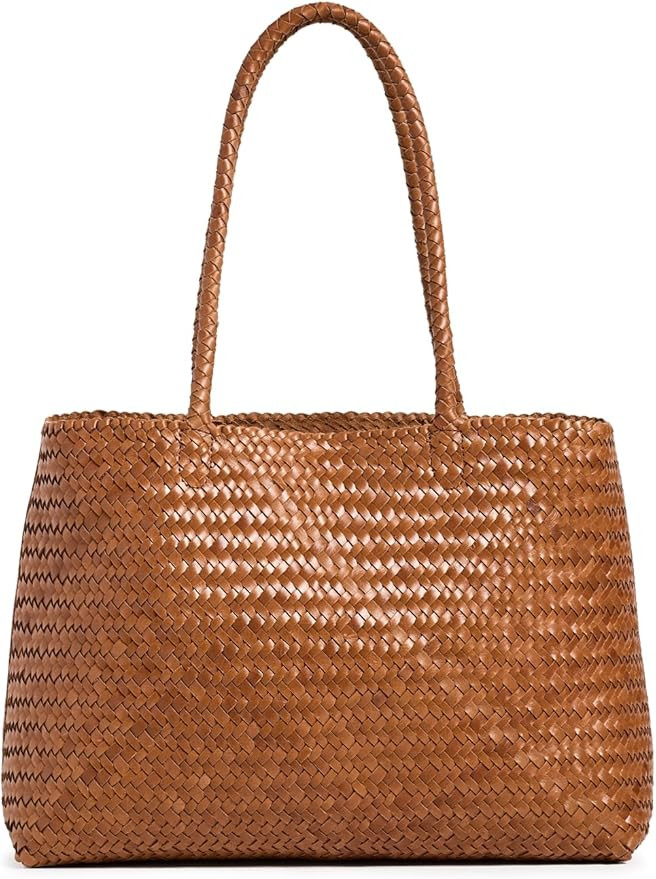 Women's The Handwoven Leather Tote | Amazon (US)