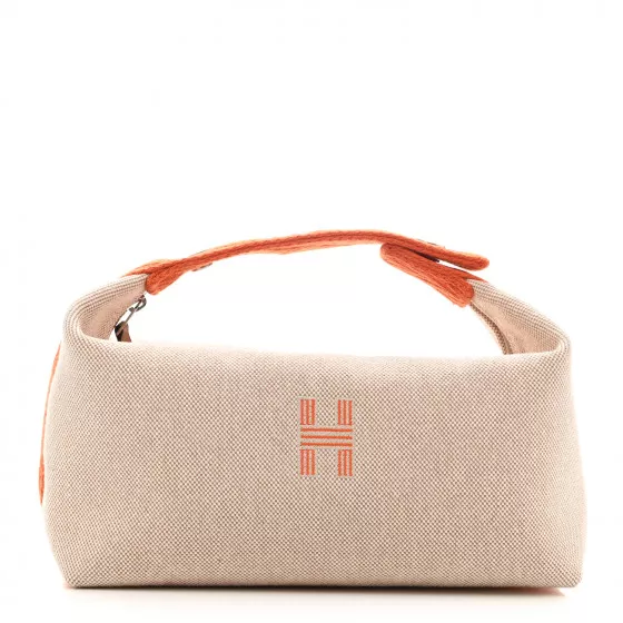 Hermes Swift H Canvas Cabas H en Biais 40 Ecru Naturel Gold