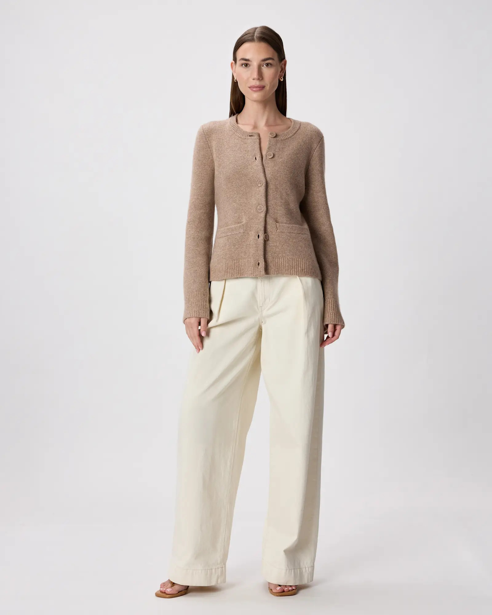 Mongolian Cashmere Structured Cardigan | Quince