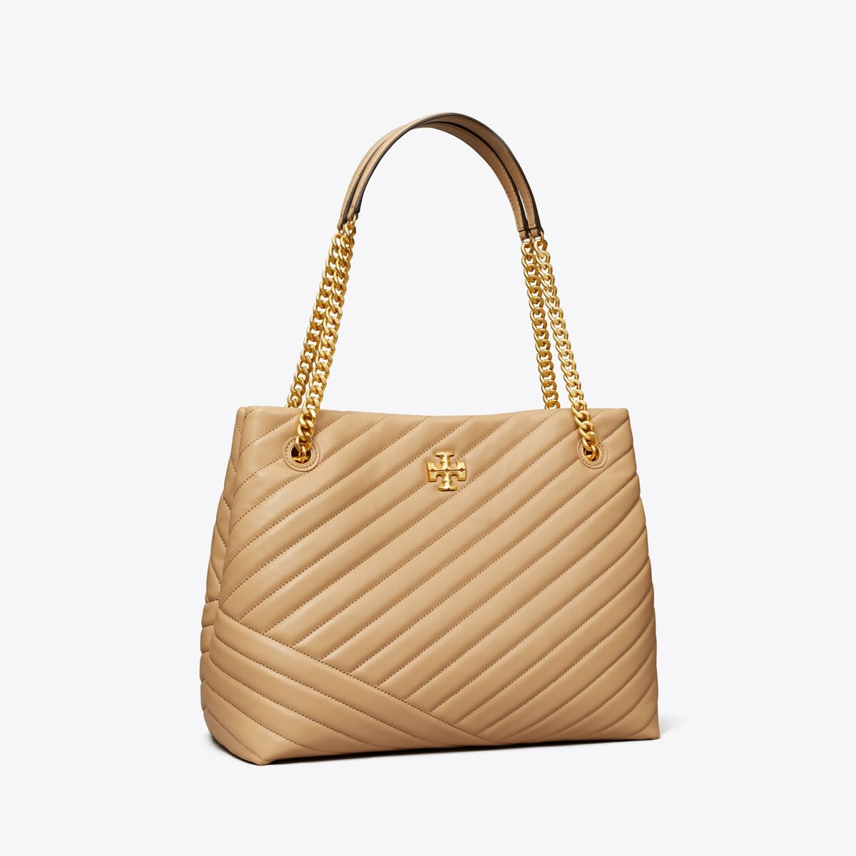 Kira Chevron Tote: Women's Designer Tote Bags | Tory Burch | Tory Burch (US)