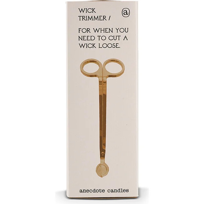 Anecdote Candles | Wick Trimmer (Gold) | Maisonette | Maisonette