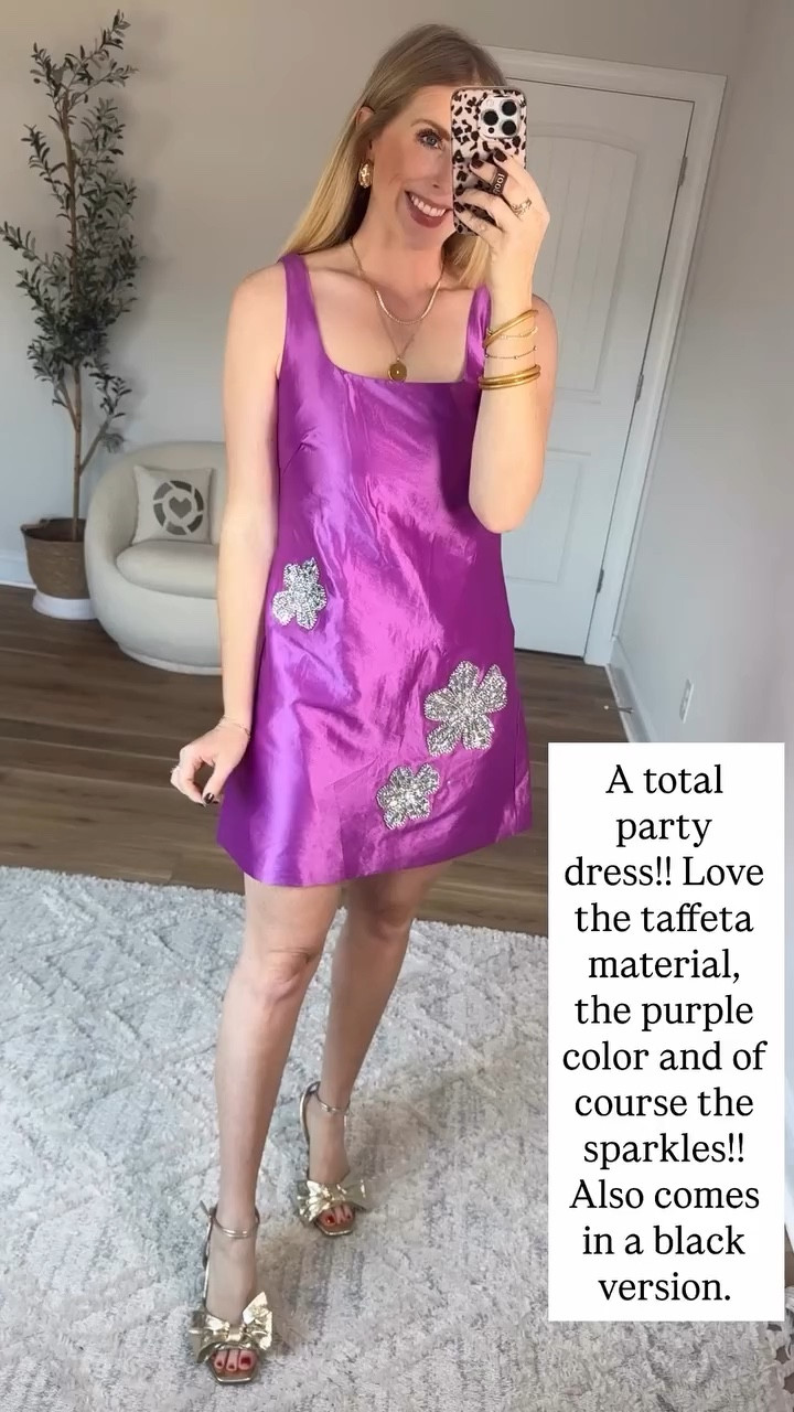 Walmart try on, purple embellished mini dress 

Small 

#LTKStyleTip #LTKFindsUnder50 #LTKHoliday