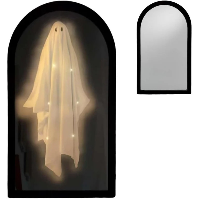 2025 Martha Stewart Ghost Mirror with Eyes Ghost for Halloweens Decor, Indoor DIY Ghosts Mirror, ... | Walmart (US)
