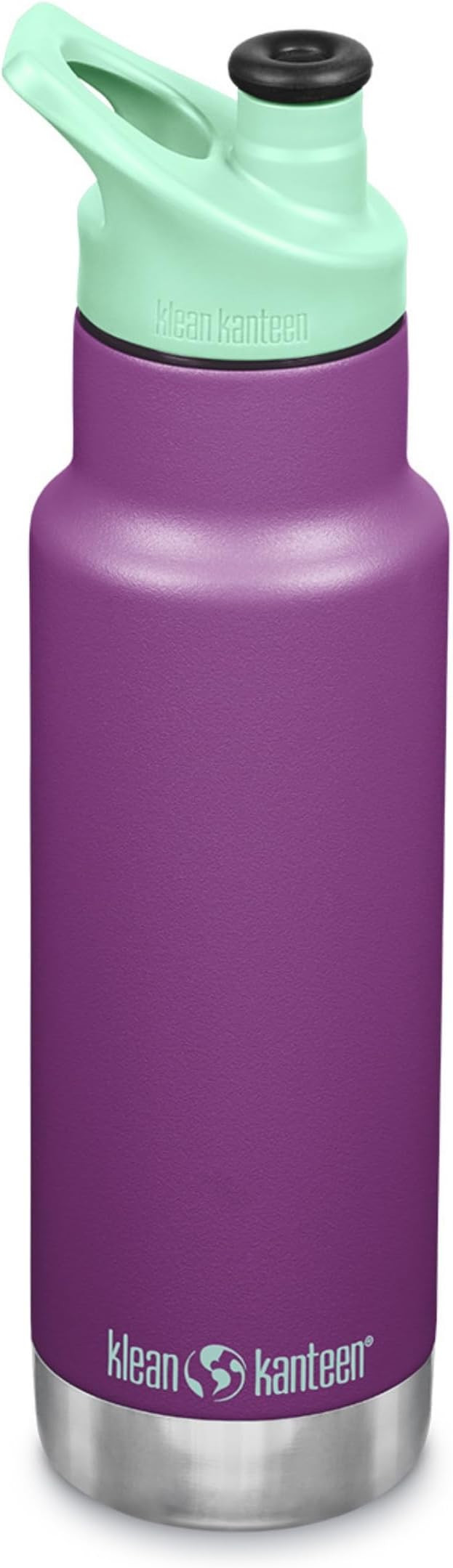 KLEAN KANTEEN Sparkling Grape Sport Cap with Classic Kids Bottle 12oz, 1 EA | Amazon (US)
