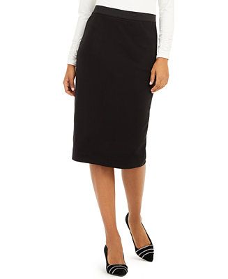 Alfani Below-Knee Pencil Skirt, Created for Macy's & Reviews - Skirts - Women - Macy's | Macys (US)