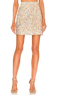 Sabina Musayev Violeta Mini Skirt in Multicolor White from Revolve.com | Revolve Clothing (Global)