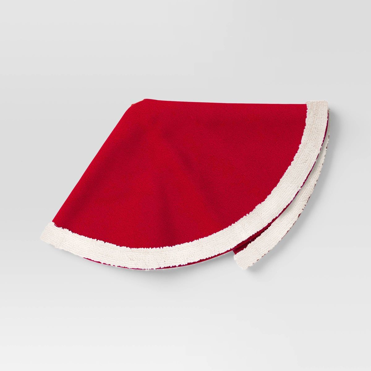 Textured Christmas Tree Skirt Red - Threshold™ | Target