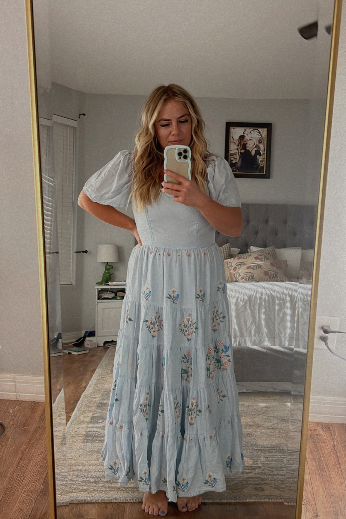 Just got my hands on the most beautiful dress! My size varies from 6-8, and I got a size L in this. 

#LTKwedding #LTKtravel