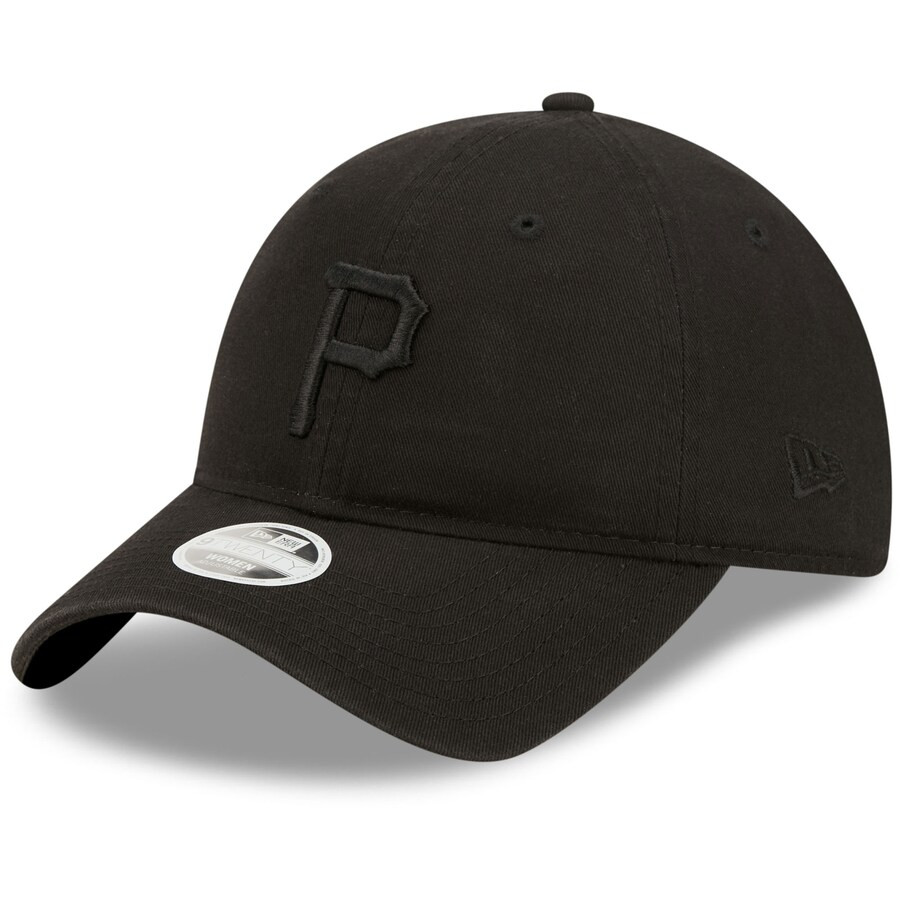 Pittsburgh Pirates New Era Women's Black on Black Core Classic II 9TWENTY Adjustable Hat | Lids