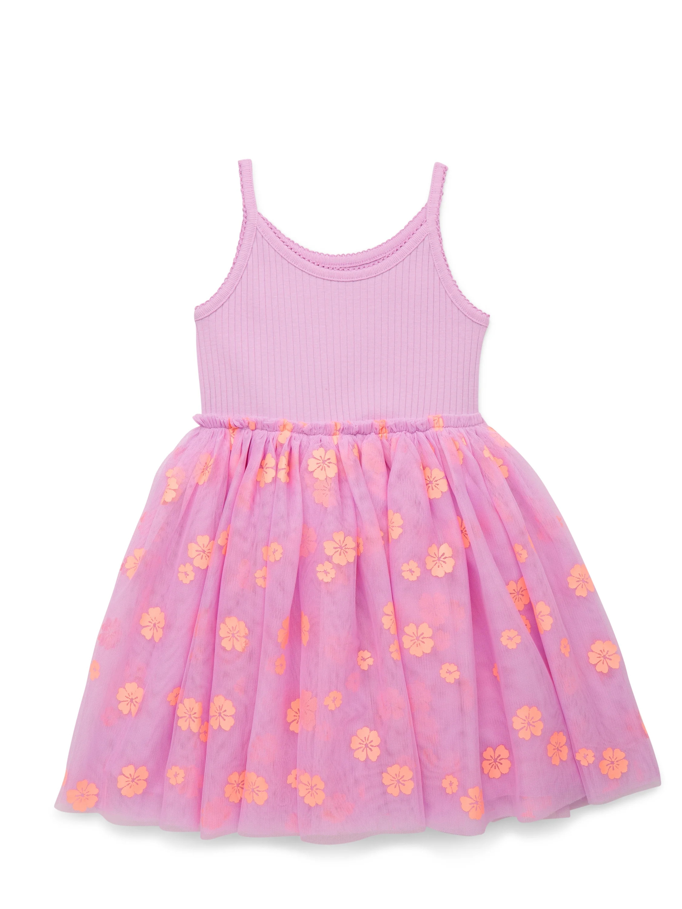 Wonder Nation Toddler Girls Cami Tutu Dress, Sizes 12M-5T | Walmart (US)