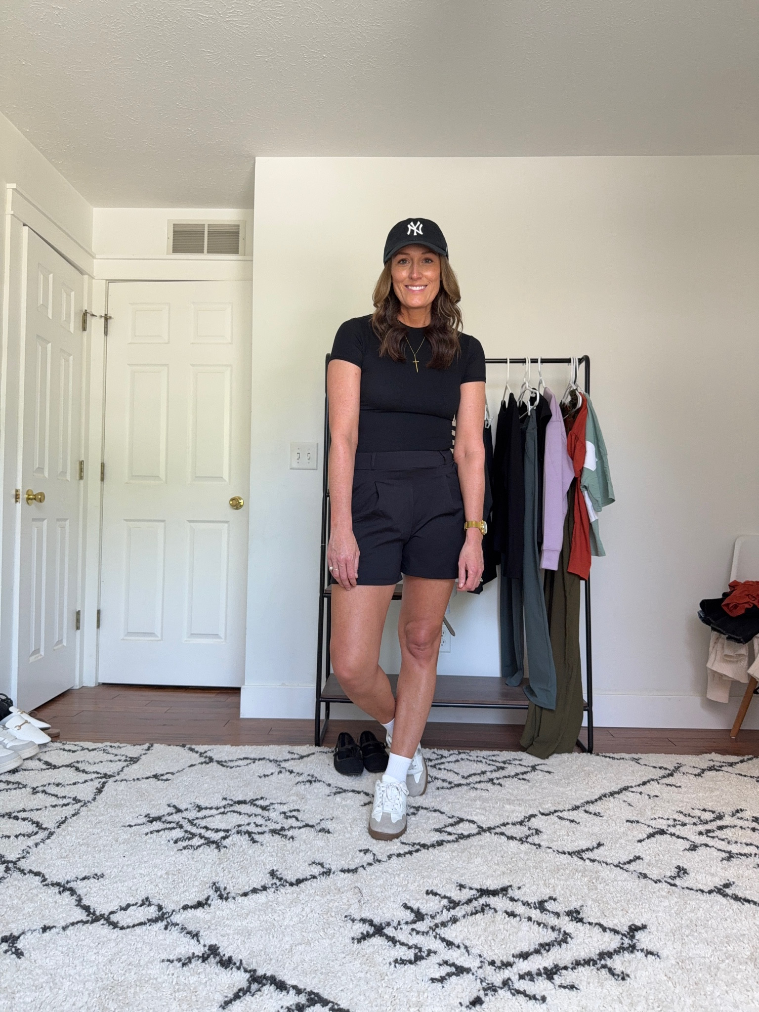 5/15/26 ✨ I’m in a medium in the shorts.

Everyday outfits. Easy outfits. Easy outfit ideas. Neutral basics. Spring outfits. Spring outfit idea. Casual outfits. Basic mom outfit. Casual outfit idea. Casual outfit. Everyday outfit. Mom outfit. Street style. Casual mom outfit. Amazon fashion. Sports mom outfits. Sports mom outfit idea.

#LTKootd #LTKOver40 #LTKActive