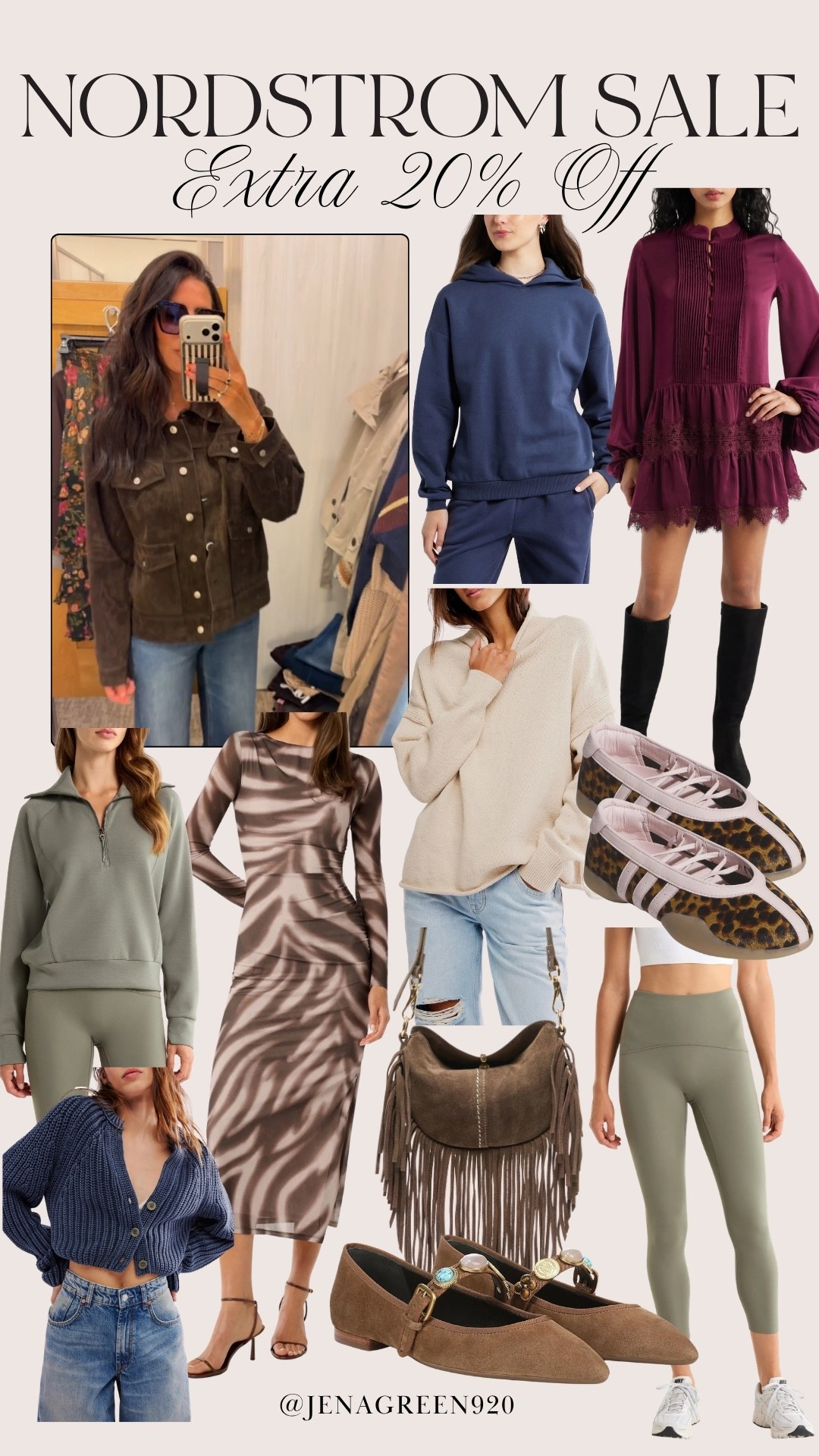 Nordstrom Clearance Sale | Fringe Bag | Matching Set | Fall Dress | Leopard Sneakers