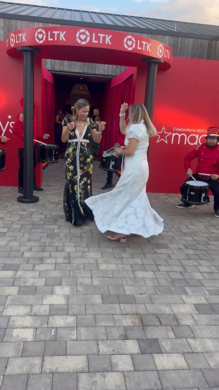 One thing about us, is we will take any opportunity to dance! Loved twirling around in these dresses together at LTK Con!

#LTKOver40 #LTKMidsize #LTKSeasonal