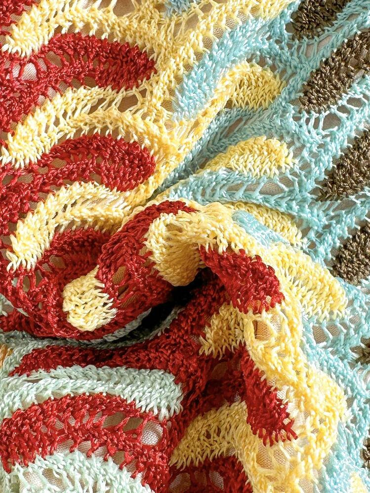 Swim Mod Women's Summer Holiday Beach Halter Allover Print Bikini Set | SHEIN