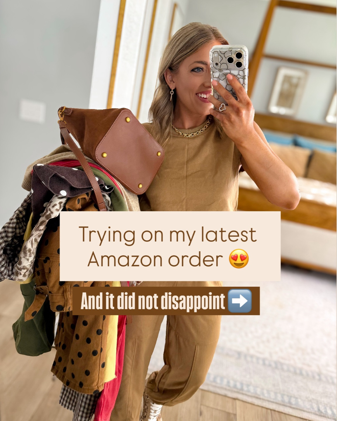 Trying on my latest Amazon order and every single piece exceeded my expectations. 🤎🍂

If you’re already thinking about transitional outfits, cozy textures, and elevated basics, this haul is full of pieces that look so much more expensive than they are. From effortless matching sets and fall-ready dresses to chic handbags, woven flats, leopard sneakers, and the cutest everyday separates, these are the kind of finds you’ll be reaching for all season long.

I’m especially loving all the rich neutral tones, suede-inspired accessories, and versatile pieces that mix and match so easily. These are perfect for everything from running errands to weekend brunch, travel days, work, and early fall outings.

Which look are you adding to your cart first? 🤎

#amazonfashion #amazonfinds #amazonstyle #amazonhaul #amazonnewarrivals #fallfashion #fallstyle #earlyfallfashion #transitionalstyle #neutralstyle #everydaystyle #casualchic #affordablefashion #fashionfinds #ootd #styleinspo #falloutfits #cozyseason #handbaglover #wovenflats #matchingset #leopardsneakers #amazonfavorites #wearablefashion #momstyle #budgetfashion #capsulewardrobe #trendingfashion #fallwardrobe #dailyoutfit

#LTKootd #LTKPetite