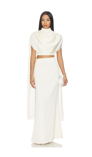 Sonya Moda Aurelia Top in Ivory. - size S | Revolve Clothing (Global)