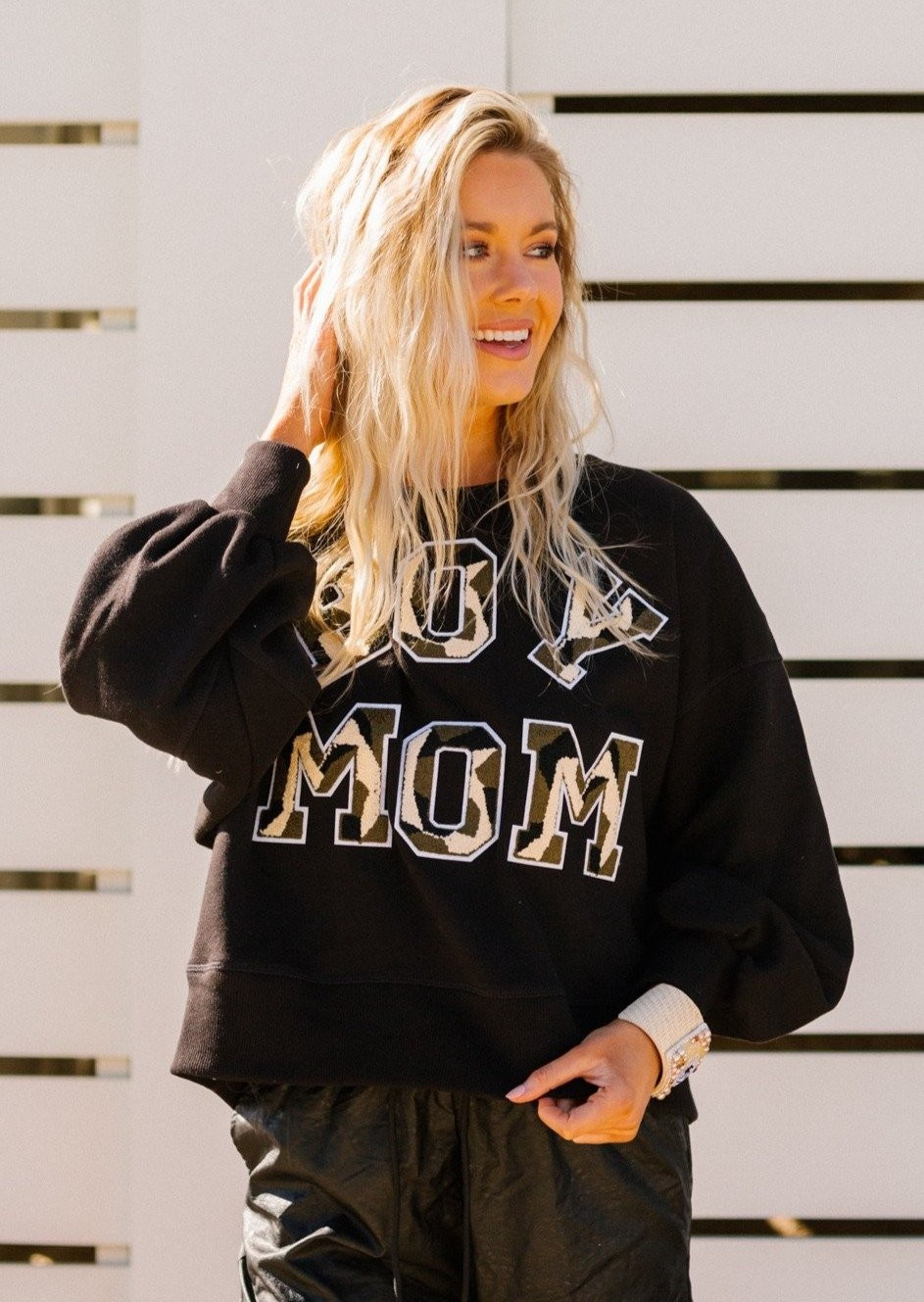 BOY MOM PULLOVER | Judith March