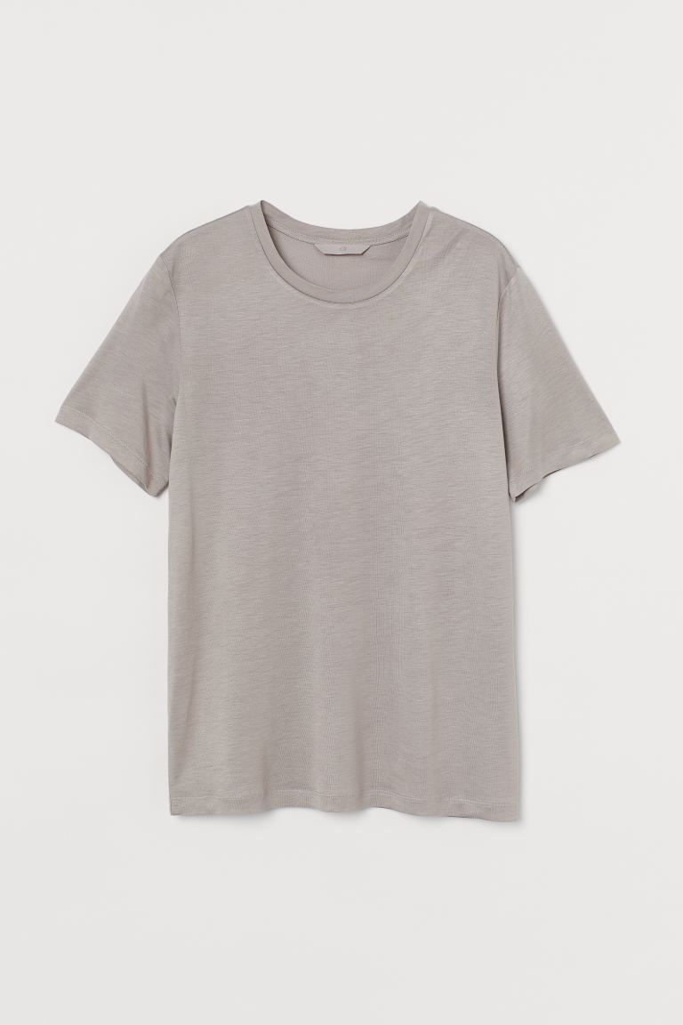 Straight-cut T-shirt | H&M (US + CA)