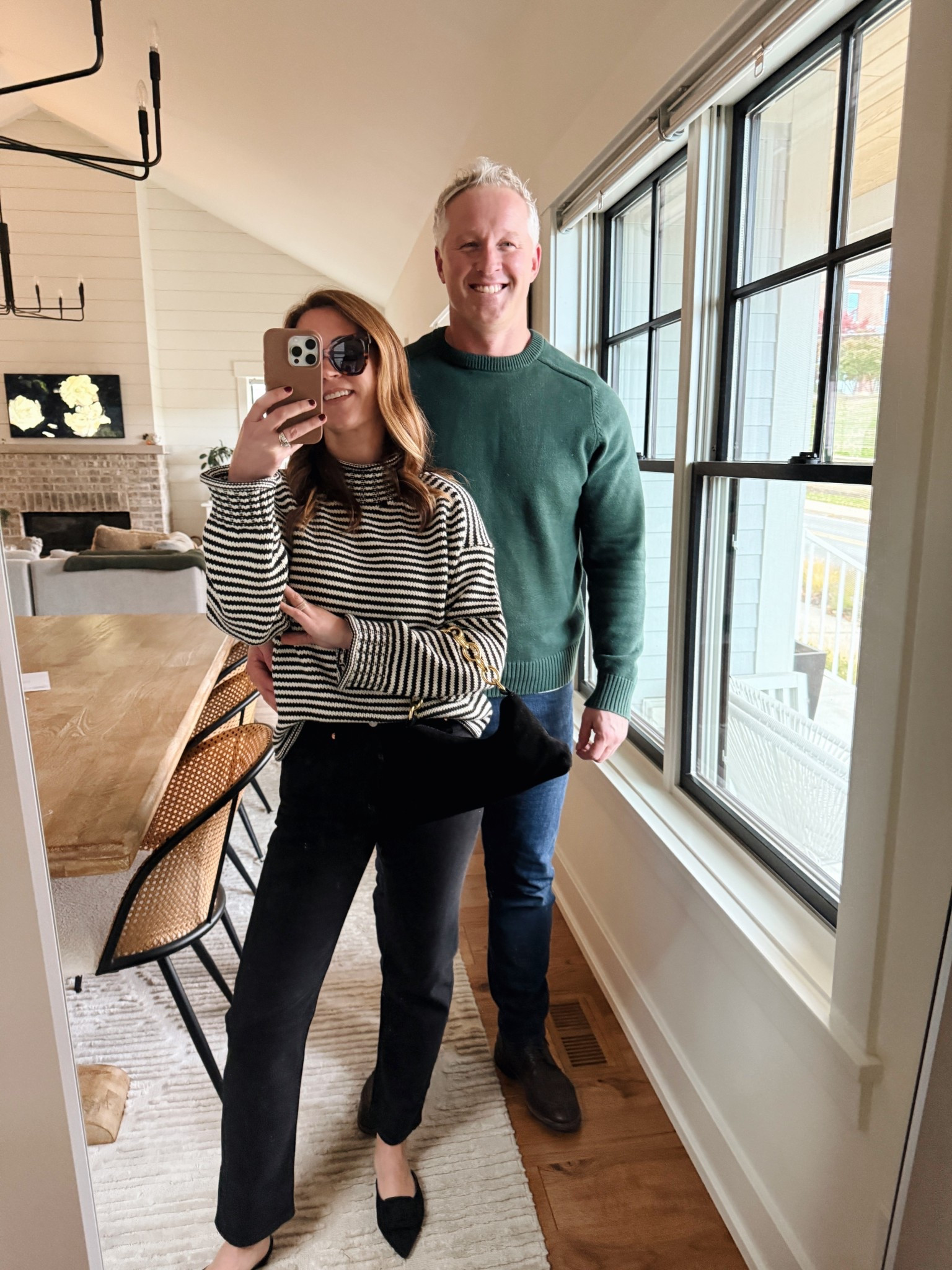 Sweater size Xxs
Jeans size 26

#LTKSeasonal #LTKStyleTip #LTKOver40