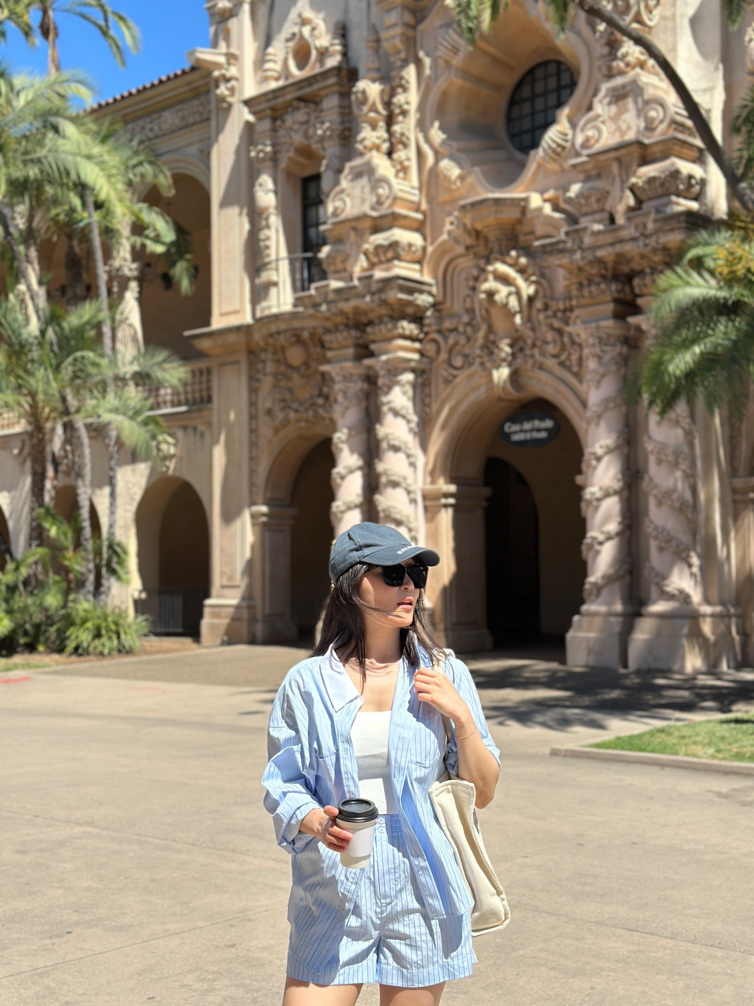 [Use Code HIROMAY10  For 10% Off!] Giada Striped Blouse and Shorts Set in Cotton Blend -  Ideal for your next casual outing, the ensemble offers a chic blue and white palette accented with fresh cuts.

#LTKsummer #LTKpetite #LTKsale