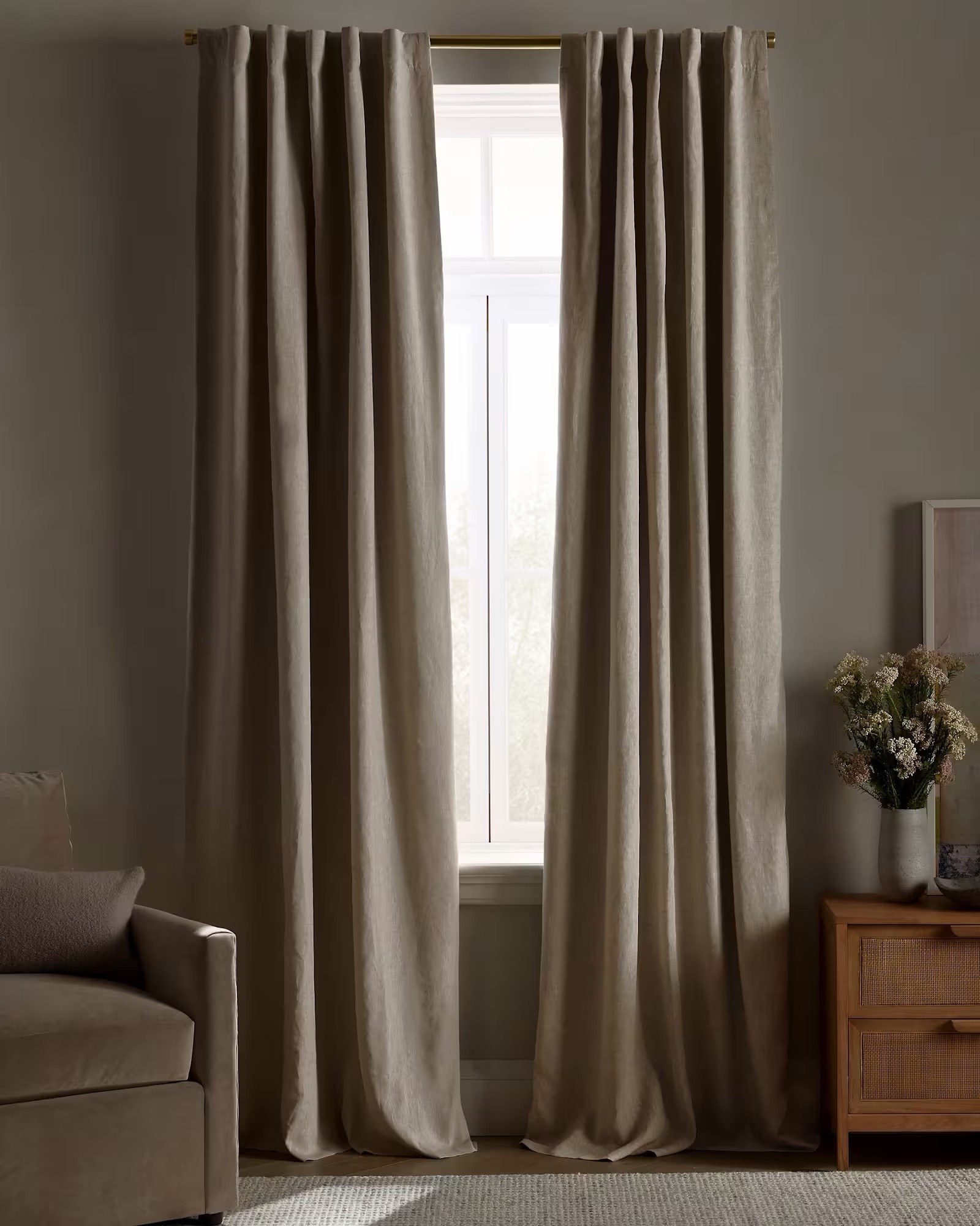 European Linen True Blackout Curtain

#LTKHome