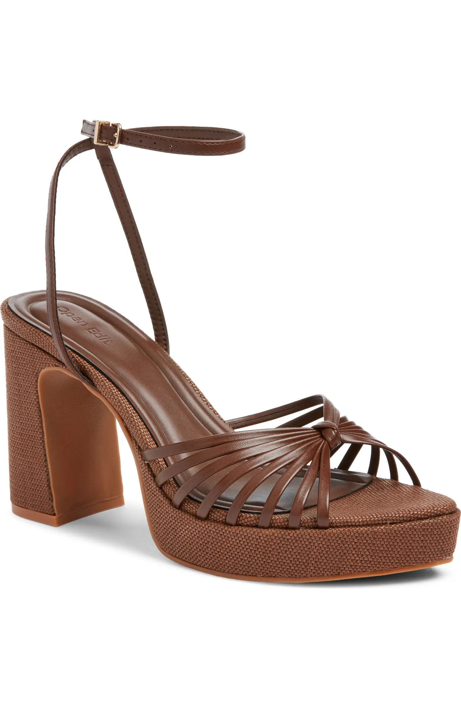 Emily Ankle Strap Platform Sandal (Women) | Nordstrom