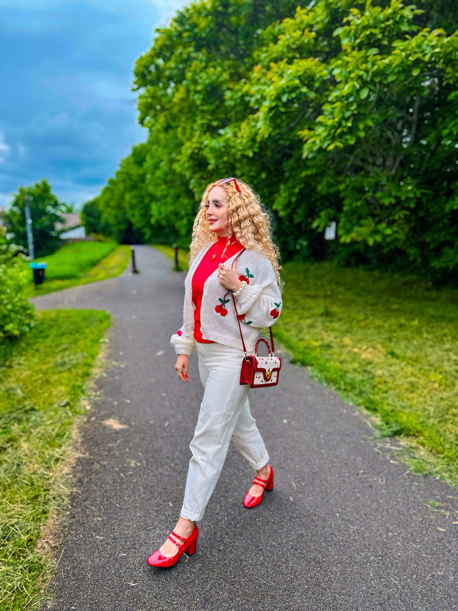 Styling my red pumps for summer in the UK 🍒

Street style, color combos, red women pumps, cherries cardigan 🍒 

#cardigans #redpumps #redheels #maryjanes #maryjaneshoes #streetstyle #motivation #letteroftheday

#LTKsummer #LTKeurope #LTKuk