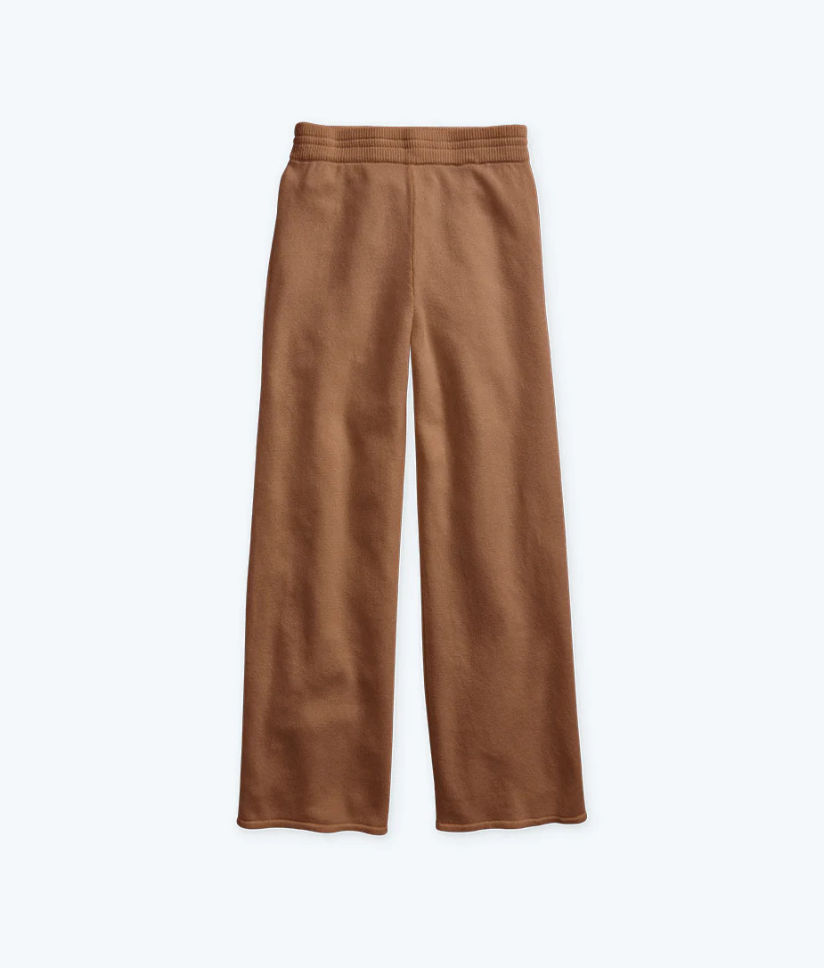 The Luxe Cashmere Blend Sweater Pant - Praline | SummerSalt