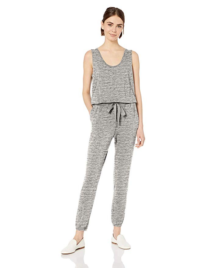 Daily Ritual Women's Supersoft Terry Sleeveless Jumpsuit | Amazon (US)