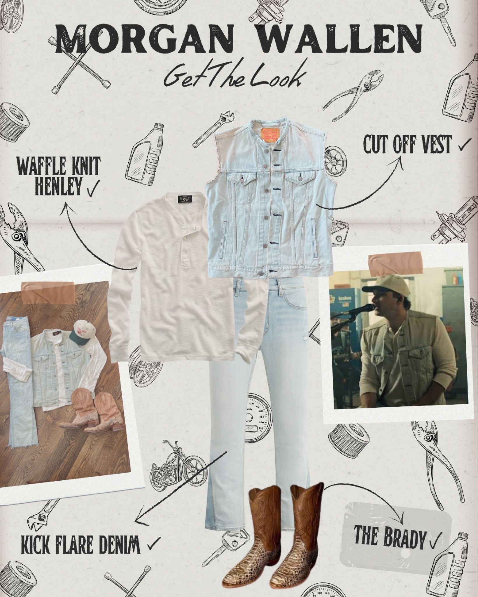 Style look for Shop Sessions
You’ll have to cut off sleeves and collar on jacket (that’s what I did)

#LTKSeasonal #LTKMens #LTKWorkwear