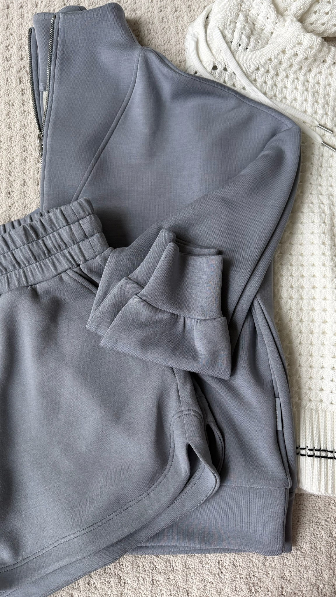 I just got the prettiest new arrivals in from Varley! I love this Wind Blue color for an easy spring/summer transition! And this knit hoodie is so pretty and perfect for a coverup for a pool day or boat day!

#LTKMothersDay #LTKootd #LTKgrwm