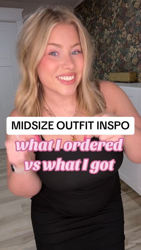 Size large in all 

Amazon finds midsize outfits 

#LTKmidsize