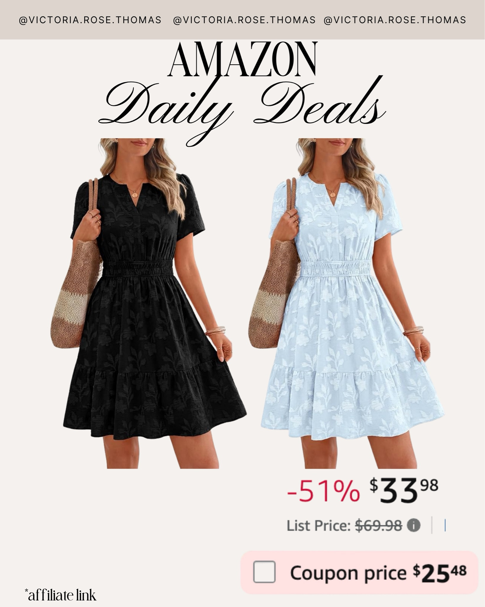 Click coupon!

Amazon daily deals
Amazon fashion
Amazon style
Stylewithnosecrets 
Deals
Steal
Save
Sale
Amazon prime
Spring fashion
Spring dress
Sun dress
Church dress
Shower dress
Vacation dress

#LTKSeasonal #LTKSaleAlert #LTKMidsize