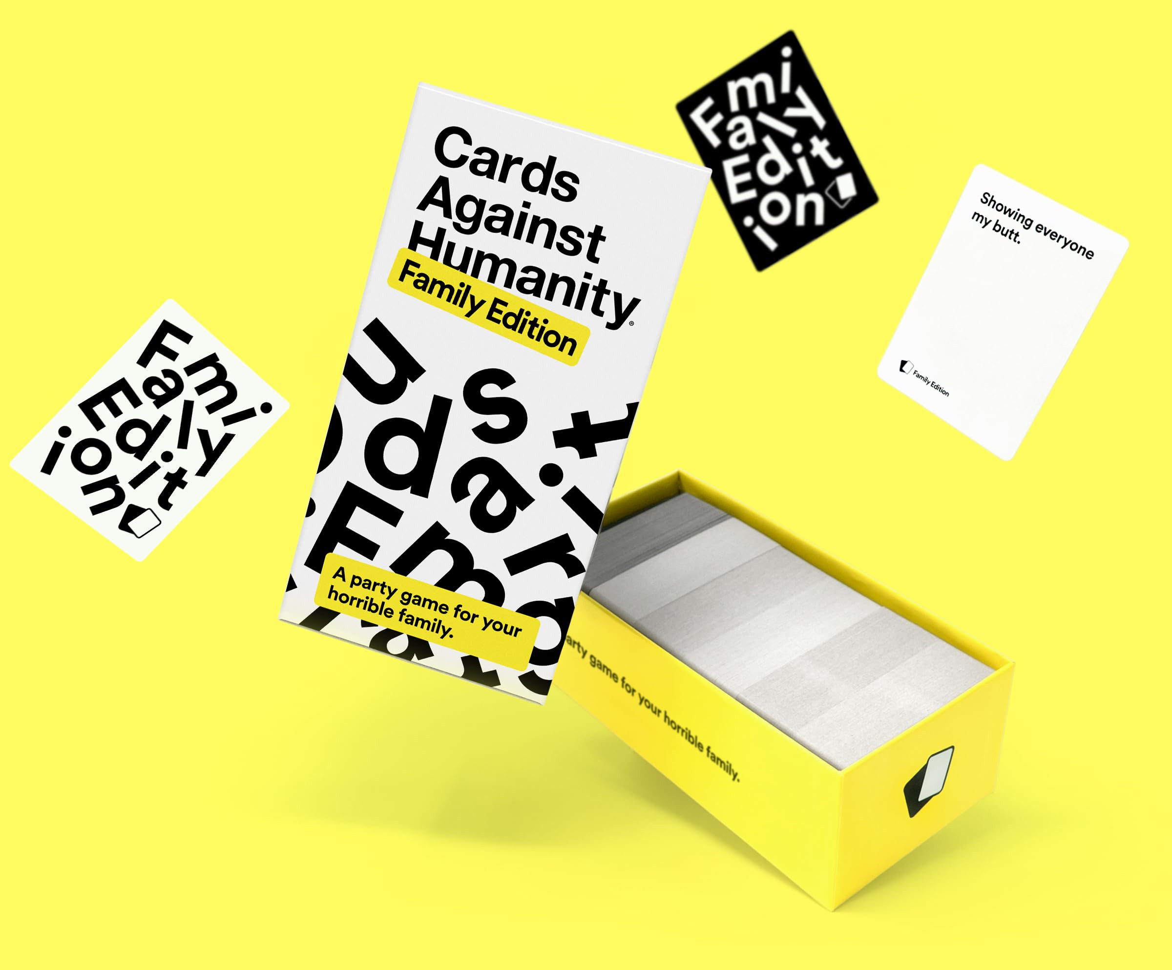 Cards Against Humanity: Family Edition • Ages 8+ • A Party Game for Your Horrible Family | Amazon (US)