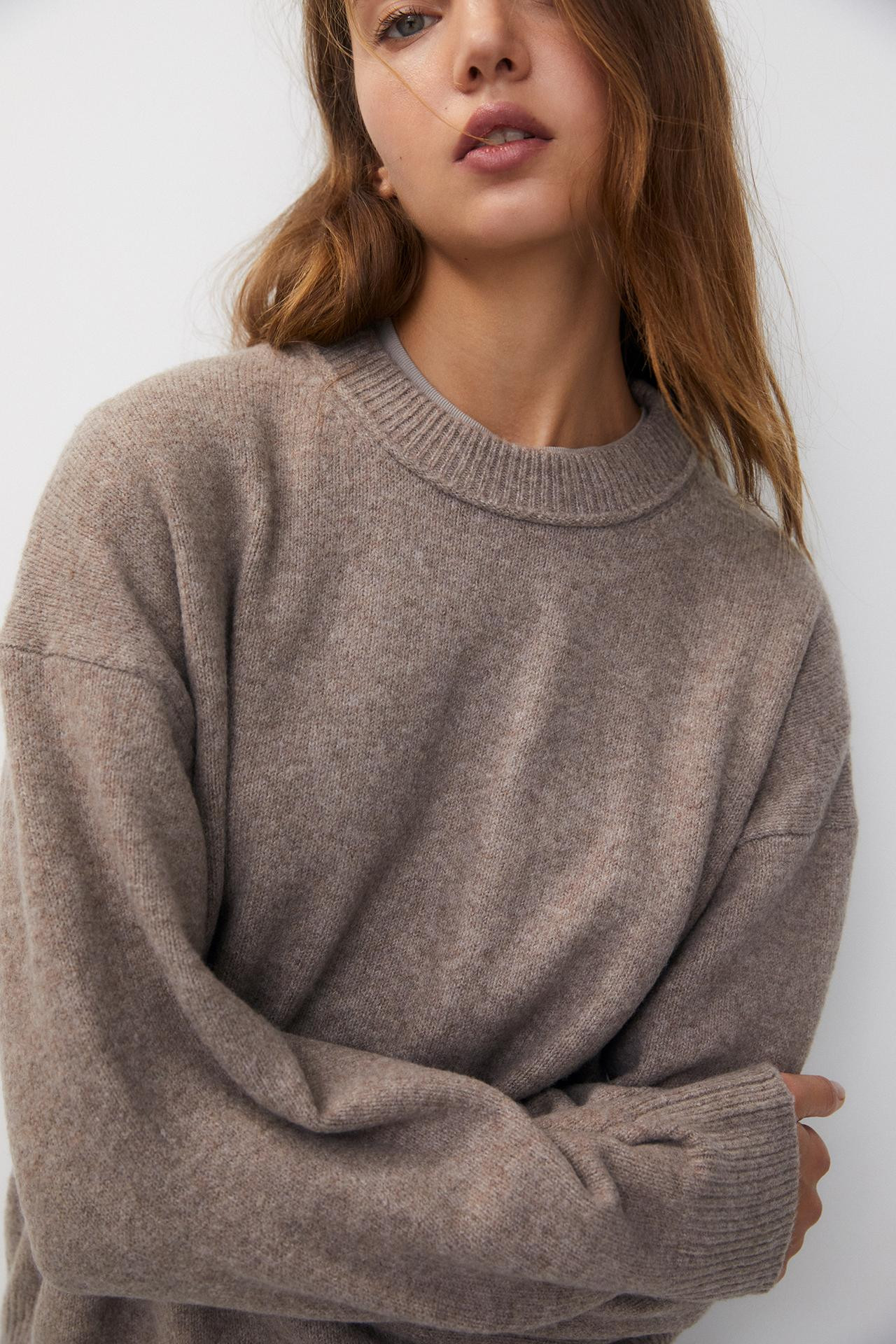Soft knit jumper | PULL and BEAR UK