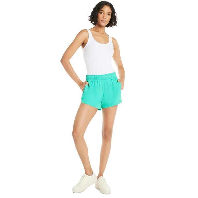 Athletic Works Women’s Core Running Shorts, Sizes XS-XXXL - Walmart.com | Walmart (US)