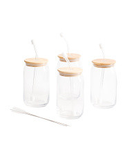 Set Of 4 Cups With Lids And Straws | Kitchen & Dining Room | Marshalls | Marshalls