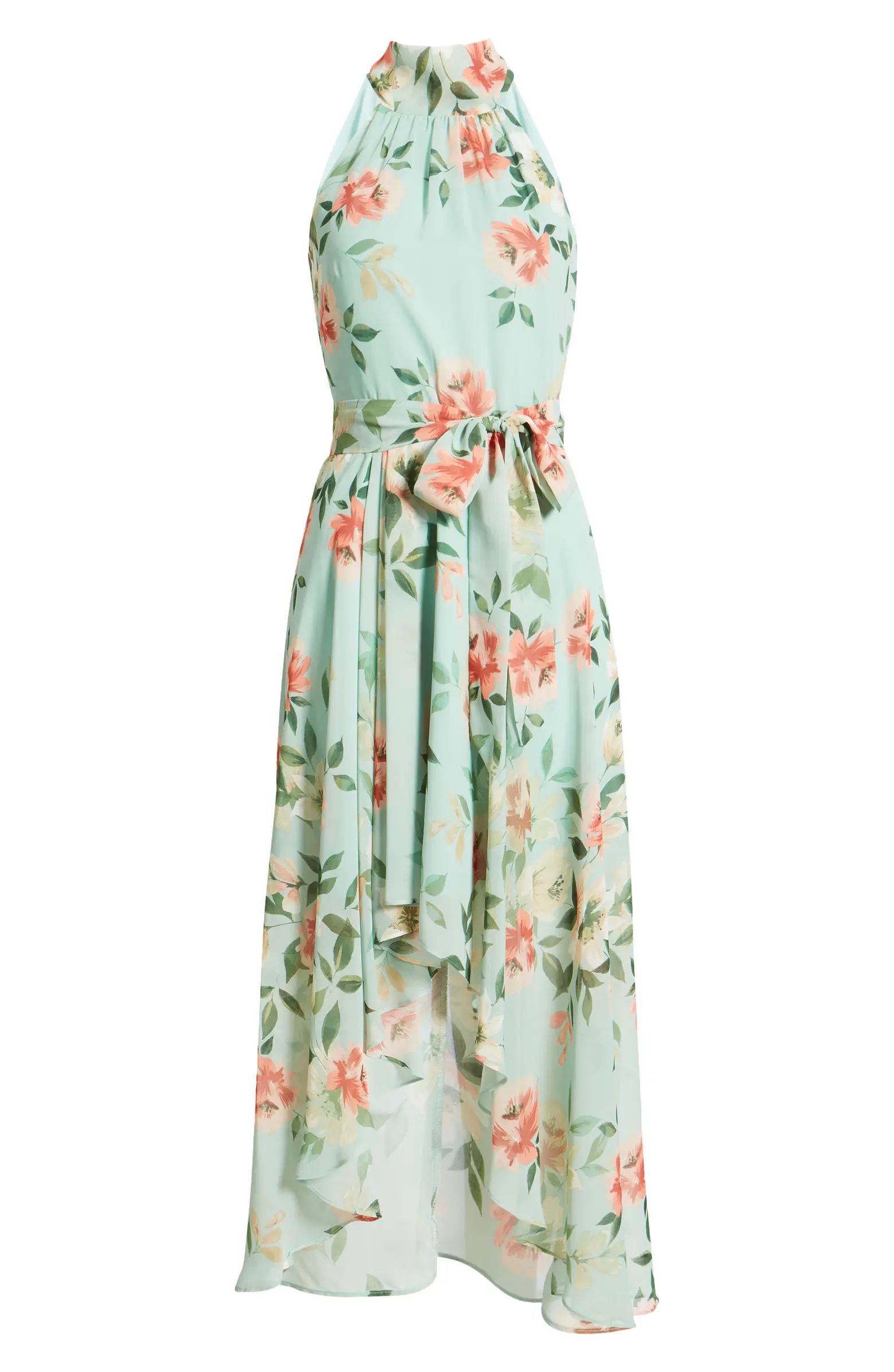 Floral Halter Maxi Dress | Nordstrom