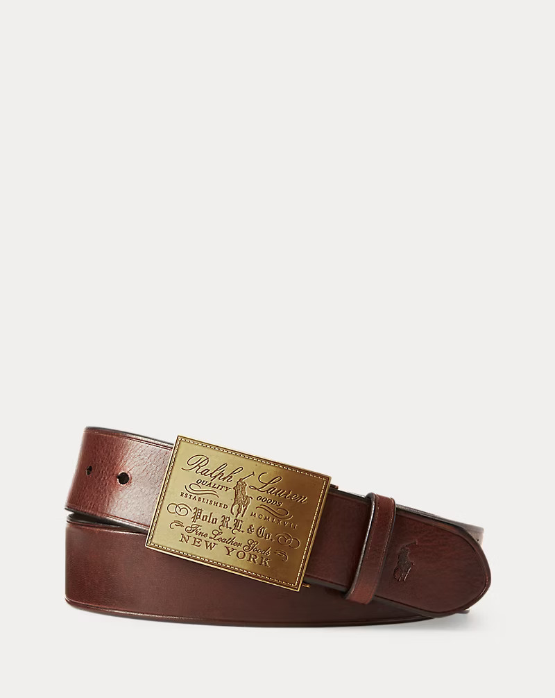 Heritage Plaque-Buckle Belt | Ralph Lauren (UK)