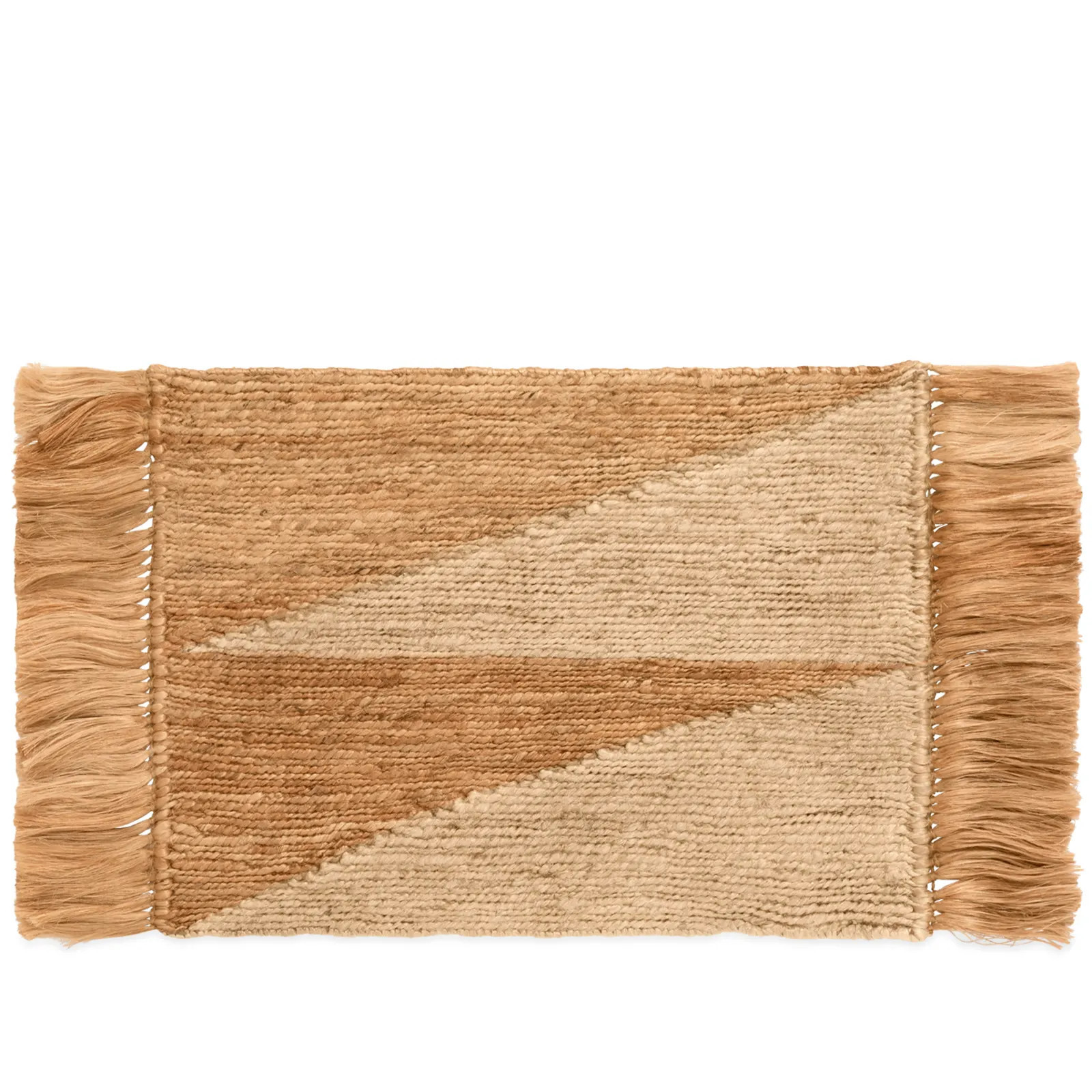 ferm LIVING Studie Mat - 50x70cm in Nautral/Off-White | END. Clothing