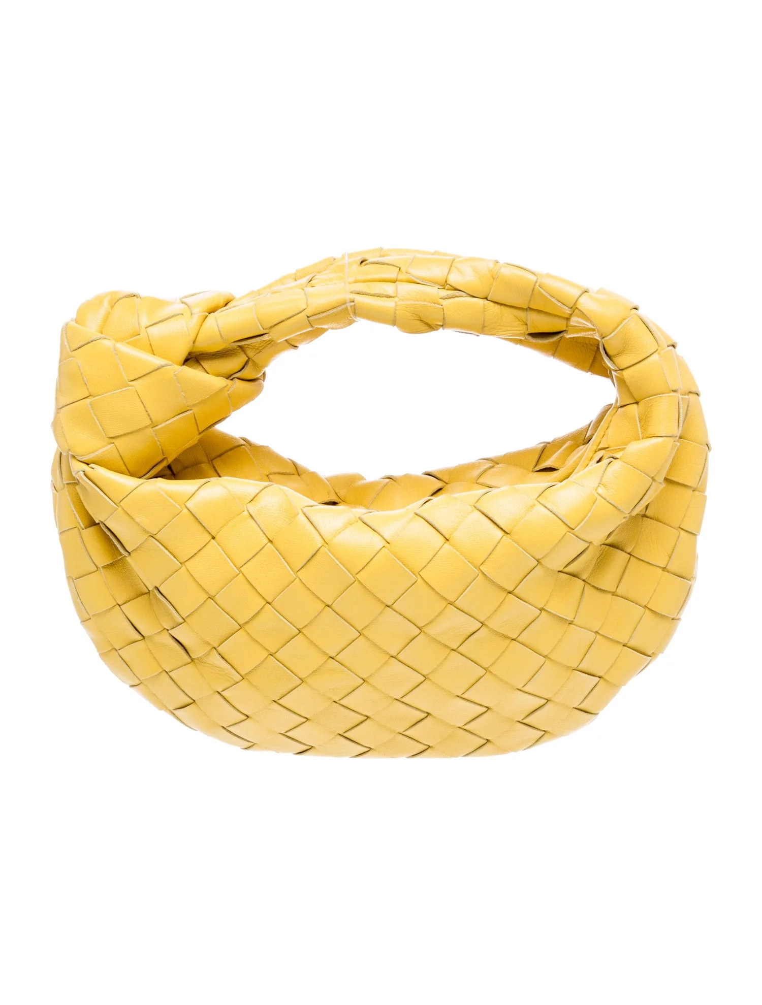 Bottega Veneta Intrecciato Jodie - Yellow Shoulder Bags, Handbags - BOT358571 | The RealReal | The RealReal