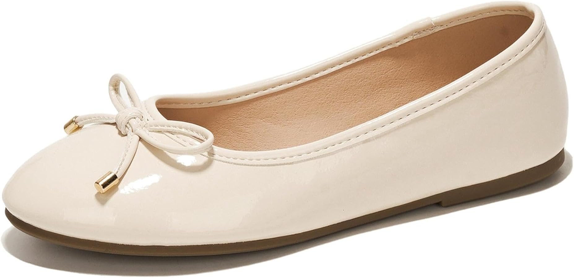 Ballet Flats Shoes for Women, Casual Womens Shoes Dressy w/Memory Foam Insole, for Mom Flats for ... | Amazon (US)