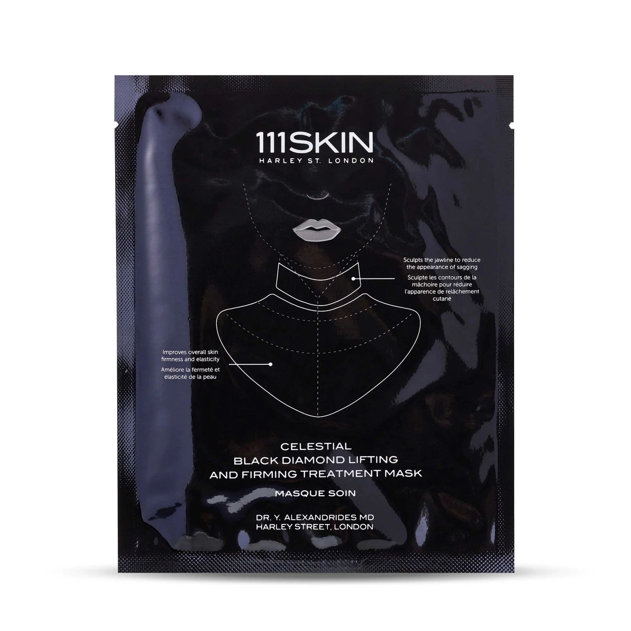 Celestial Black Diamond Lifting And Firming Neck Mask | 111Skin US