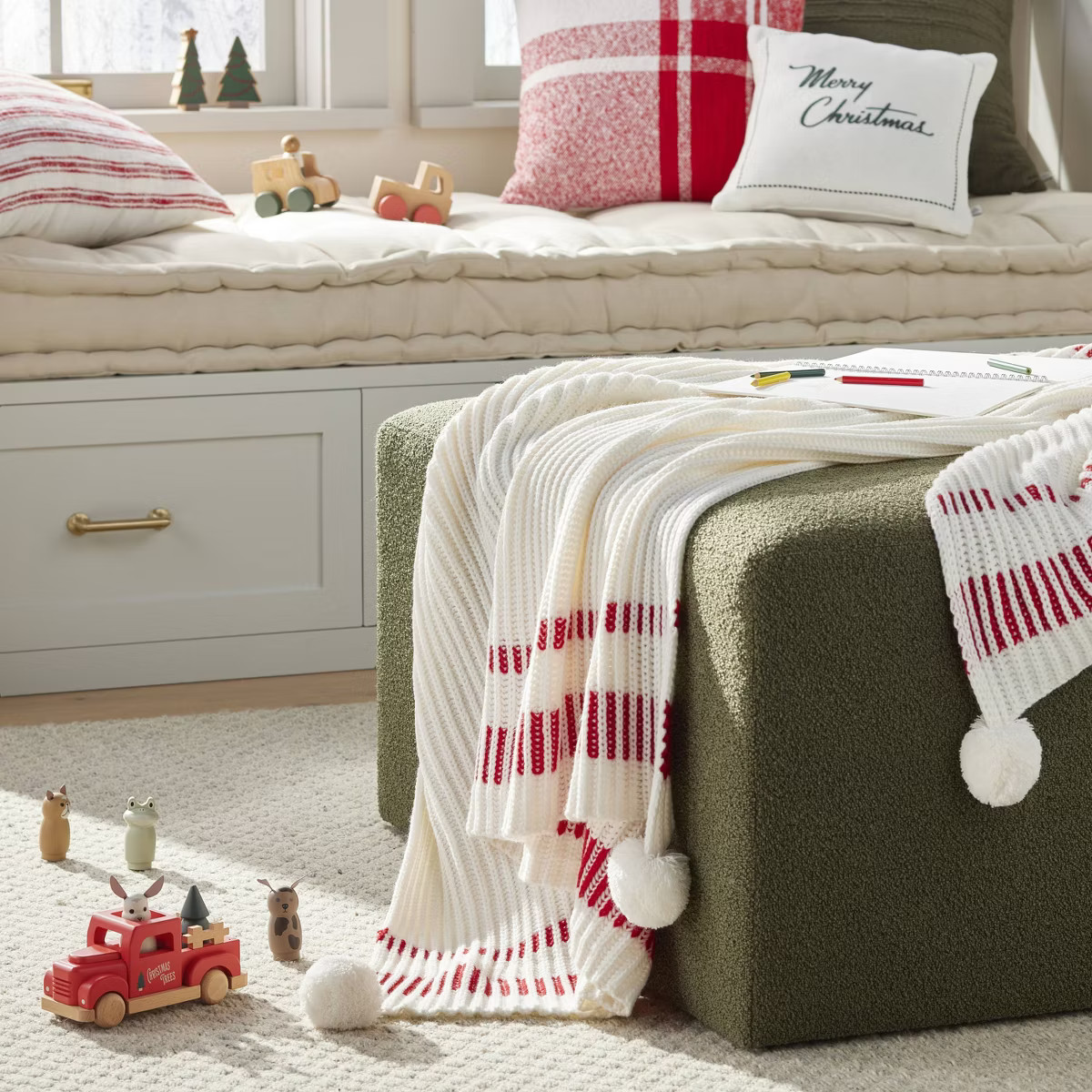 Toy Christmas Tree Truck - 2pc - Hearth & Hand™ with Magnolia | Target