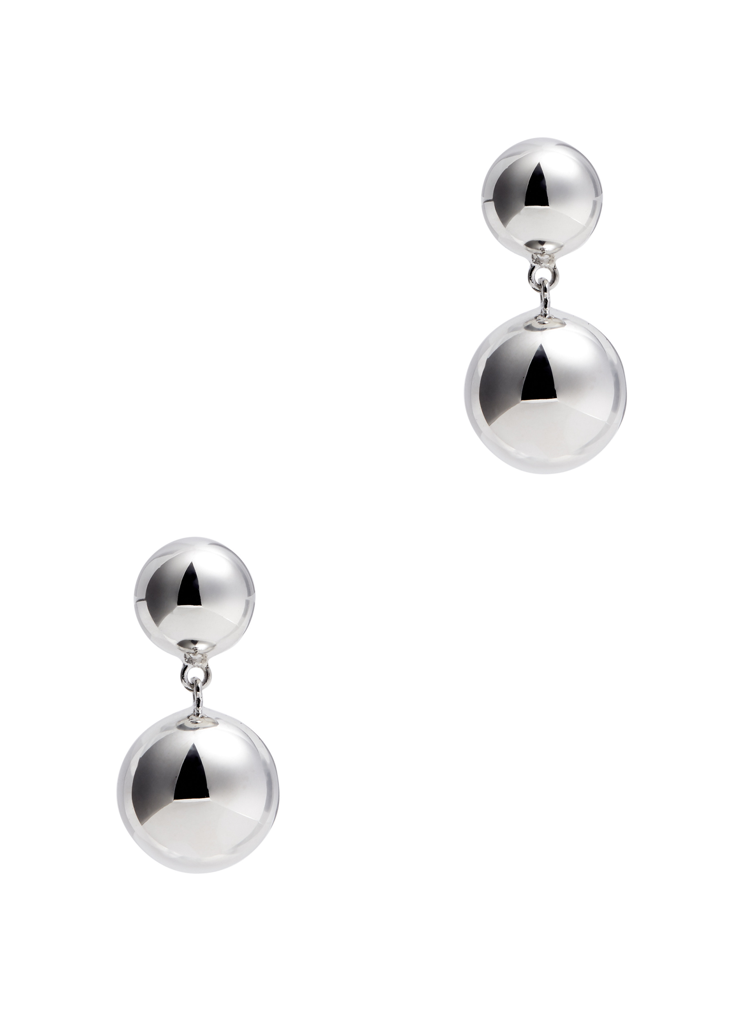 The Caroline sterling silver drop earrings | Harvey Nichols