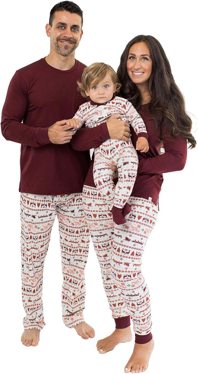 Amazon.com: Burt’s Bees Baby Family Jammies Matching Holiday Organic Cotton Pajamas: Clothing, ... | Amazon (US)